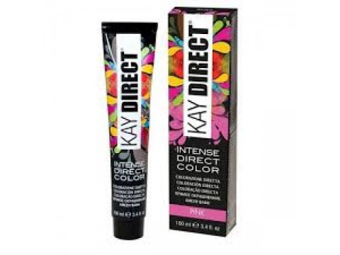 KAY DIRECT PINK(rožinė) tiesioginio pigmento plaukų dažai be amoniako ir peroksido profesionaliam naudojimui 100ml